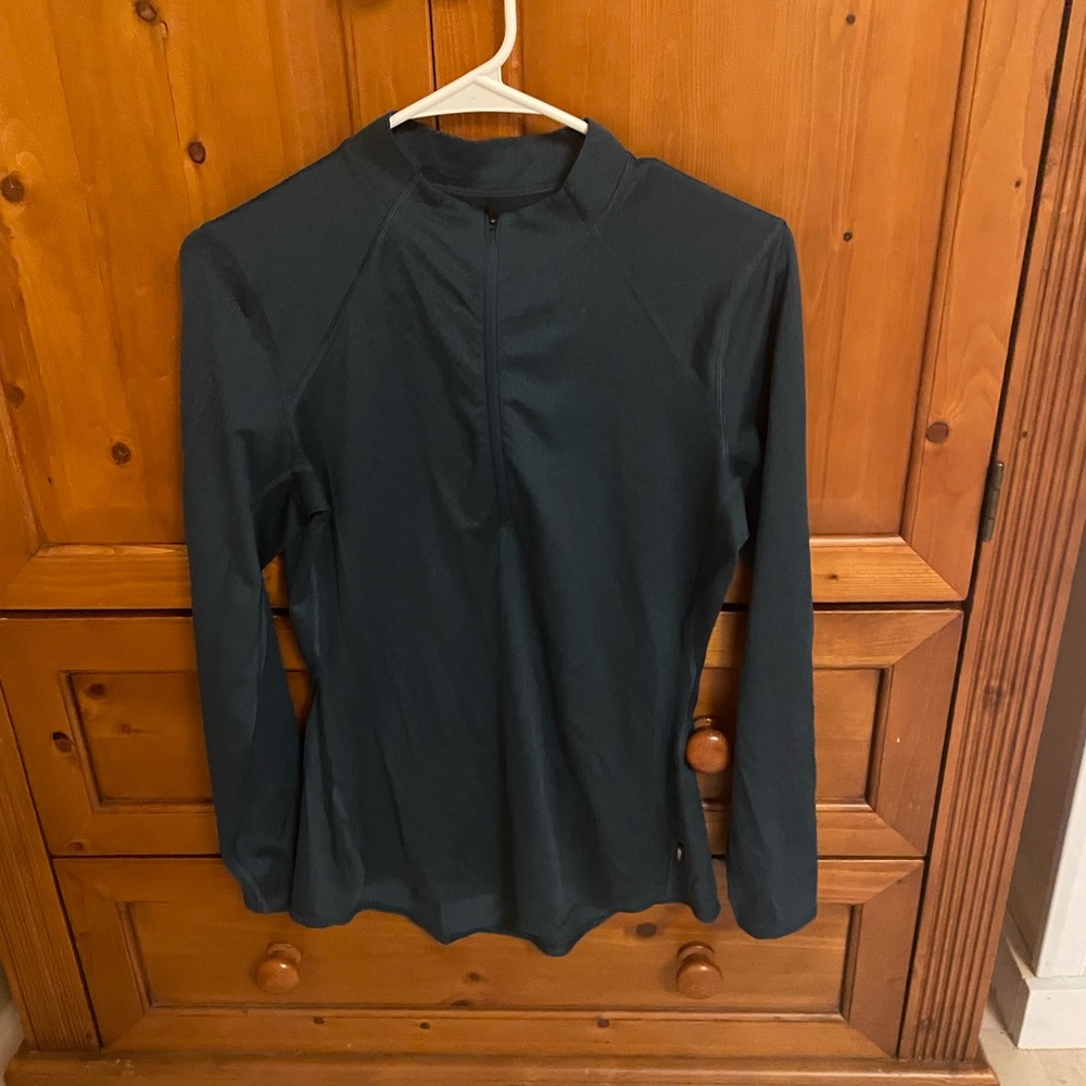 REI Gray Women's Zip-Up Top